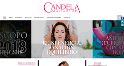 Desktop Screenshot of candelamagazine.com